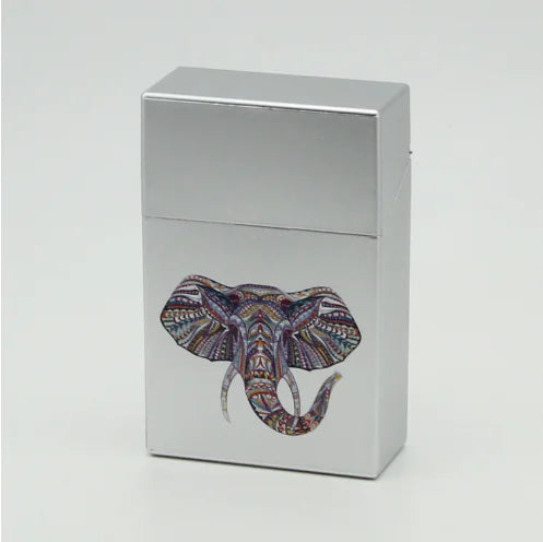 Automatic Opening Cigarette Case - 20 Capacity, Plastic