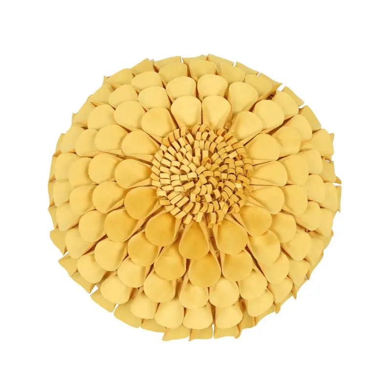 3D Flower Pattern Throw Pillowcase for Home Decor 18x18in