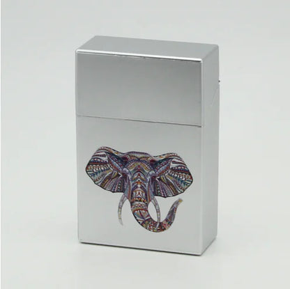 Automatic Opening Cigarette Case - 20 Capacity, Plastic