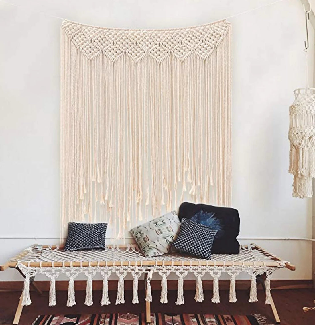 Bohemian Tapestry - Handwoven Wall Hanging