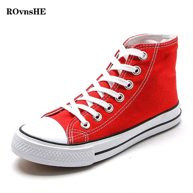Breathable Unisex Canvas Sneakers for All Seasons