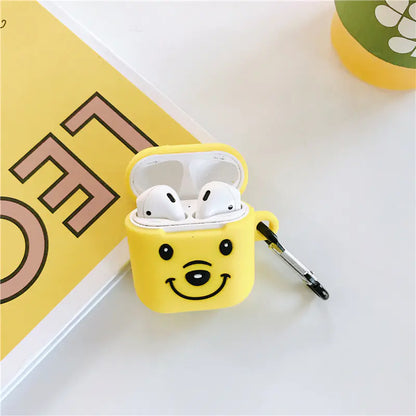 Silicone Case for AirPods 1 - Cartoon Design Protection
