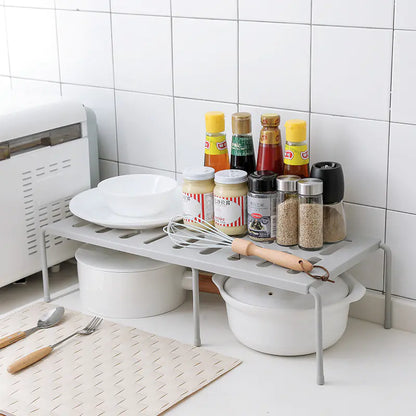 LiGo Adjustable Storage Rack for Kitchen Organization