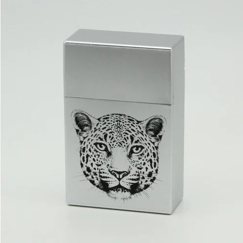 Automatic Opening Cigarette Case - 20 Capacity, Plastic
