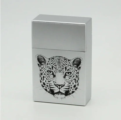 Automatic Opening Cigarette Case - 20 Capacity, Plastic