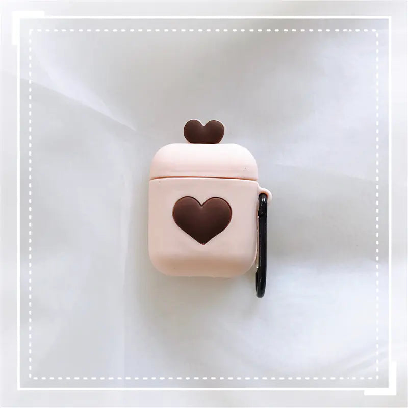 Silicone Case for AirPods 1 - Cartoon Design Protection