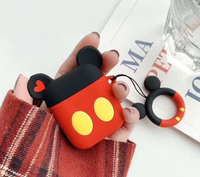 Silicone Case for AirPods 1 - Cartoon Design Protection